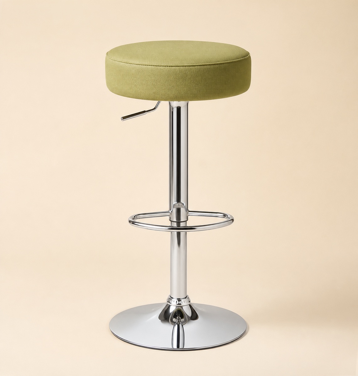 Swivel gas-lift adjustable stool